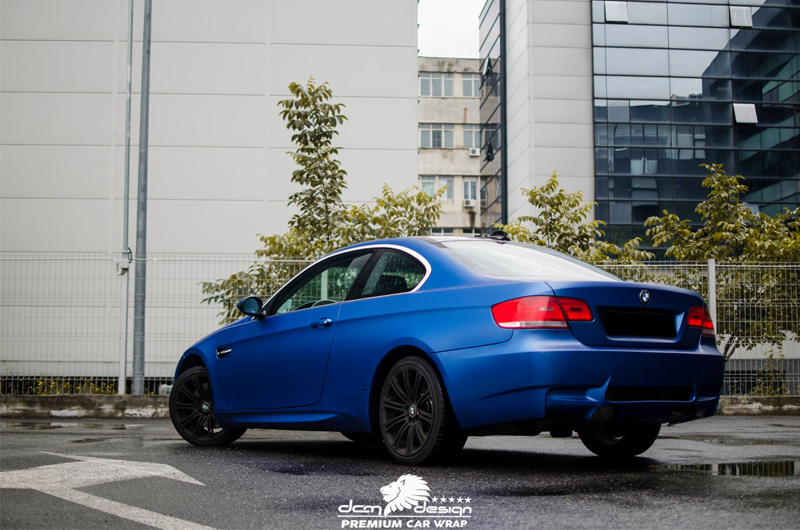 BMW M3 Look Frozen Blue Wrap - DCM Design