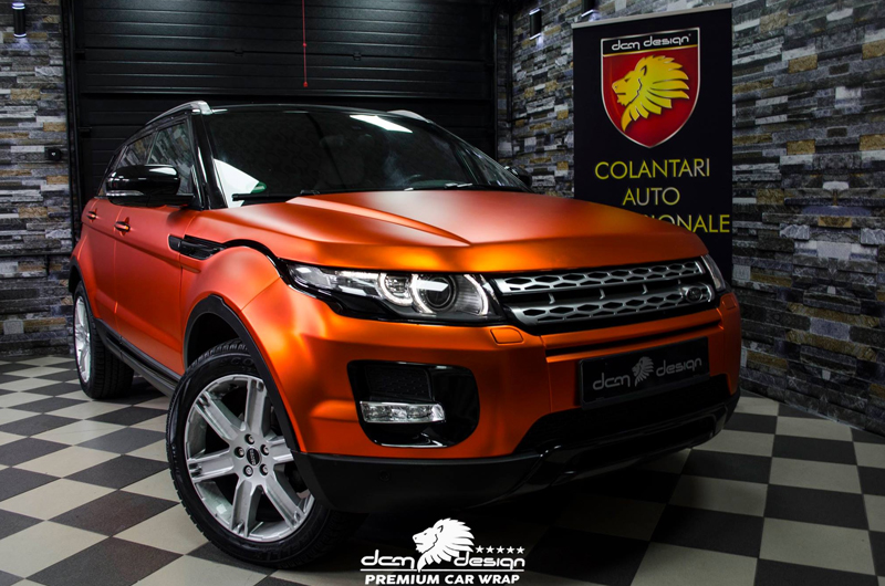 Range Rover Evoque Chrome Matte Satin - DCM Design